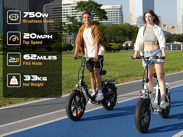 EVERCROSS EK6 Bicicleta Eléctrica Plegable