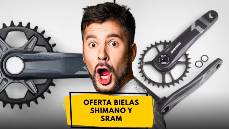 Hora de renovar las bielas? Shimano y SRAM tienen alternativas de calidad por menos de 100 euros en Decathlon