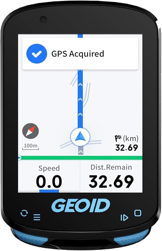 GEOID CC600 pantalla navegación GPS con mapas a color y brújula digital